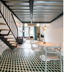 Apartamento Pop Art Feria Luminoso Con Terraza Privada, Sevilla